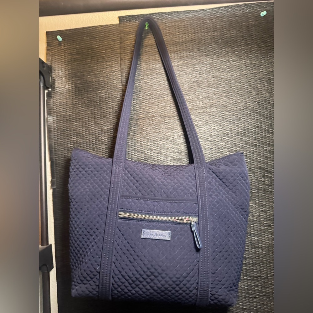 Vera Bradley Deep Blue Quilted Tote